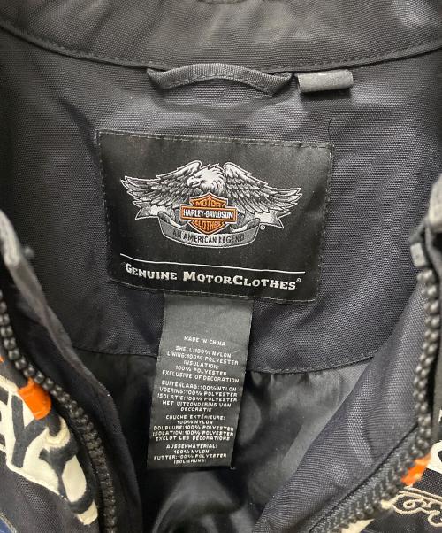 HARLEY-DAVIDSON（ハーレーダビッドソン）HARLEY-DAVIDSON (ハーレーダビッドソン) ジャケット ブラック サイズ:Lの古着・服飾アイテム