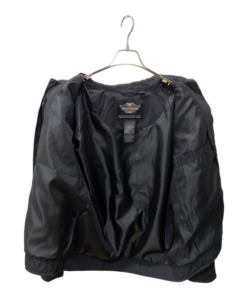 HARLEY-DAVIDSON（ハーレーダビッドソン）HARLEY-DAVIDSON (ハーレーダビッドソン) ジャケット ブラック サイズ:Lの古着・服飾アイテム