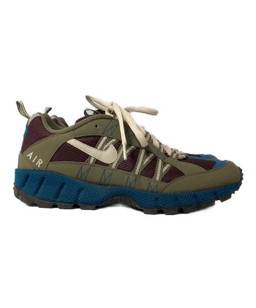 NIKE（ナイキ）NIKE (ナイキ) AIR HUMARA 17 カーキ×パープル サイズ:28.5cmの古着・服飾アイテム