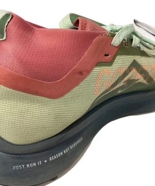 NIKE（ナイキ）NIKE (ナイキ) Nike React Pegasus Trail 4 Gore-Tex グリーン×レッド サイズ:28cmの古着・服飾アイテム