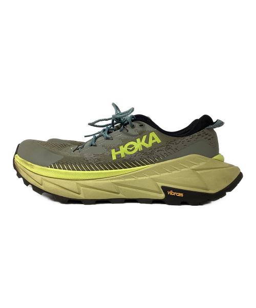HOKAONEONE（ホカオネオネ）HOKAONEONE (ホカオネオネ) HOKA ONE ONE グレー×イエロー サイズ:27.5cmの古着・服飾アイテム