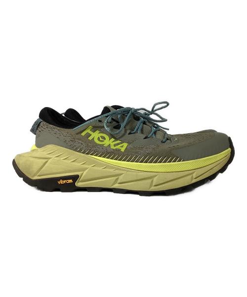 HOKAONEONE（ホカオネオネ）HOKAONEONE (ホカオネオネ) HOKA ONE ONE グレー×イエロー サイズ:27.5cmの古着・服飾アイテム