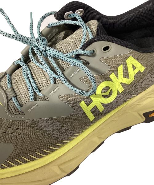 HOKAONEONE（ホカオネオネ）HOKAONEONE (ホカオネオネ) HOKA ONE ONE グレー×イエロー サイズ:27.5cmの古着・服飾アイテム