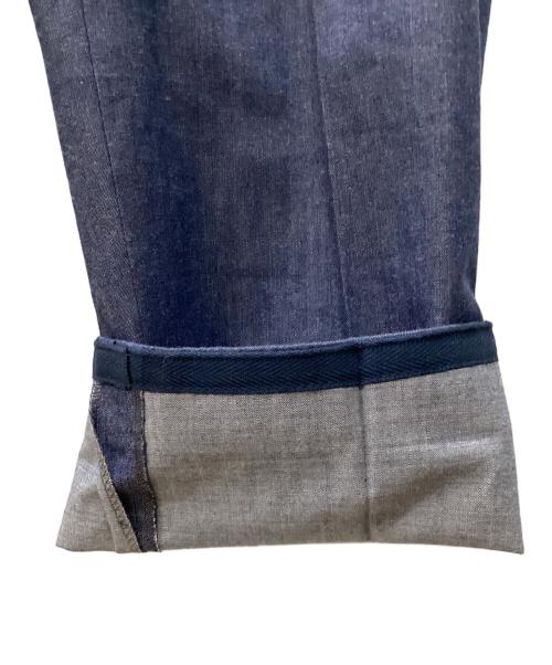 HERMES（エルメス）HERMES (エルメス) トラウザーパンツ ブルー サイズ:60の古着・服飾アイテム
