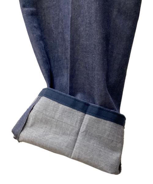 HERMES（エルメス）HERMES (エルメス) トラウザーパンツ ブルー サイズ:60の古着・服飾アイテム