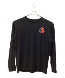 MONCLER（モンクレール）の古着「長袖Tシャツ」｜ブラック