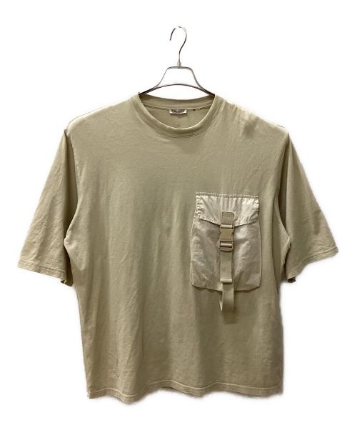 MONCLER（モンクレール）MONCLER (モンクレール) J.W.ANDERSON (ジェイダブリューアンダーソン) Tシャツ ベージュ サイズ:Lの古着・服飾アイテム