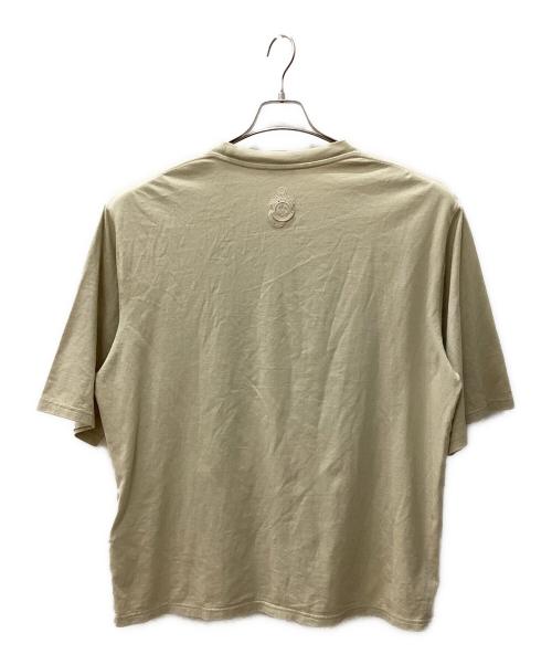 MONCLER（モンクレール）MONCLER (モンクレール) J.W.ANDERSON (ジェイダブリューアンダーソン) Tシャツ ベージュ サイズ:Lの古着・服飾アイテム
