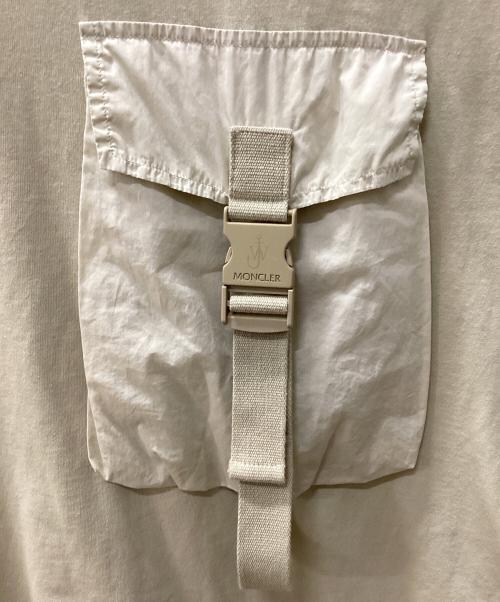 MONCLER（モンクレール）MONCLER (モンクレール) J.W.ANDERSON (ジェイダブリューアンダーソン) Tシャツ ベージュ サイズ:Lの古着・服飾アイテム