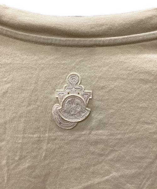 MONCLER（モンクレール）MONCLER (モンクレール) J.W.ANDERSON (ジェイダブリューアンダーソン) Tシャツ ベージュ サイズ:Lの古着・服飾アイテム