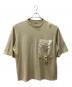 MONCLER（モンクレール）の古着「Tシャツ」｜ベージュ