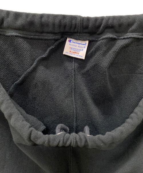 Champion（チャンピオン）Champion (チャンピオン) UNDERCOVER (アンダーカバー) スウェットパンツ ブラック サイズ:X-LARGEの古着・服飾アイテム