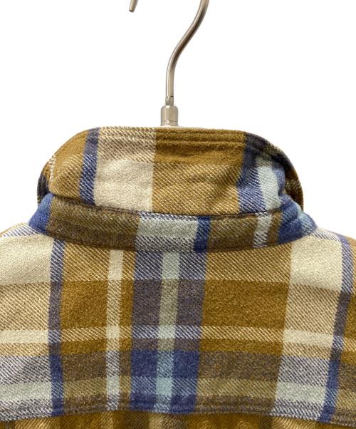 Patagonia（パタゴニア）Patagonia (パタゴニア) 長袖シャツ オリーブ×ブルー サイズ:Mの古着・服飾アイテム