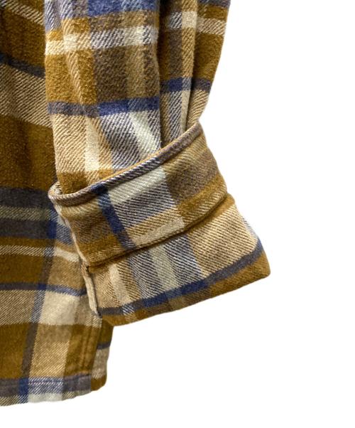 Patagonia（パタゴニア）Patagonia (パタゴニア) 長袖シャツ オリーブ×ブルー サイズ:Mの古着・服飾アイテム