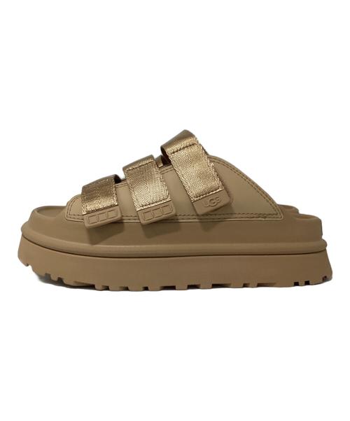 UGG（アグ）UGG (アグ) GoldenGlow Slide ベージュ サイズ:24cmの古着・服飾アイテム
