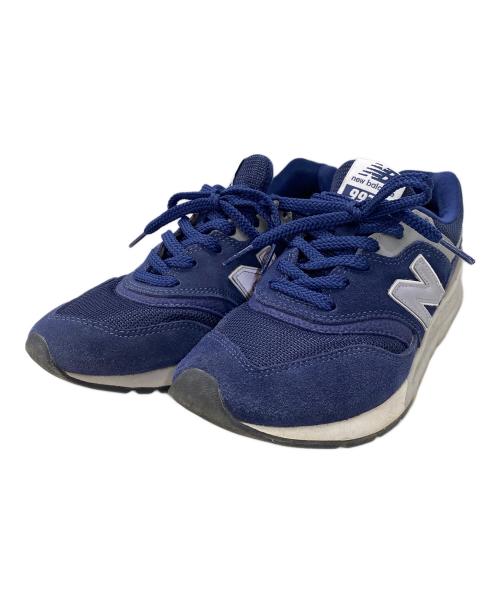 NEW BALANCE（ニューバランス）NEW BALANCE (ニューバランス) CM997HCE ネイビー×ホワイト サイズ:24cmの古着・服飾アイテム