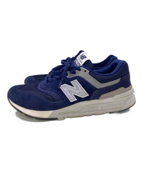 NEW BALANCE（ニューバランス）NEW BALANCE (ニューバランス) CM997HCE ネイビー×ホワイト サイズ:24cmの古着・服飾アイテム