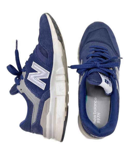 NEW BALANCE（ニューバランス）NEW BALANCE (ニューバランス) CM997HCE ネイビー×ホワイト サイズ:24cmの古着・服飾アイテム