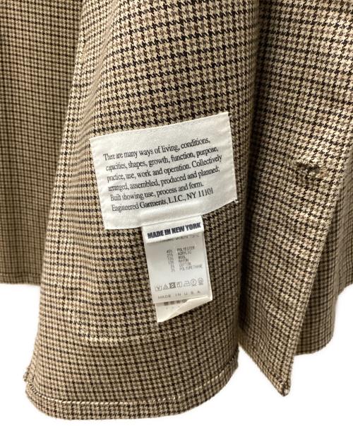 Engineered Garments（エンジニアド ガーメンツ）Engineered Garments (エンジニアド ガーメンツ) シャツジャケット ブラウン サイズ:Sの古着・服飾アイテム