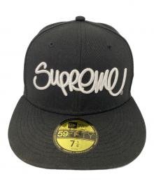 SUPREME×New Era（シュプリーム×ニューエラ）の古着「キャップ」｜ブラック
