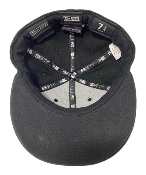 SUPREME（シュプリーム）Supreme (シュプリーム) New Era (ニューエラ) キャップ ブラックの古着・服飾アイテム