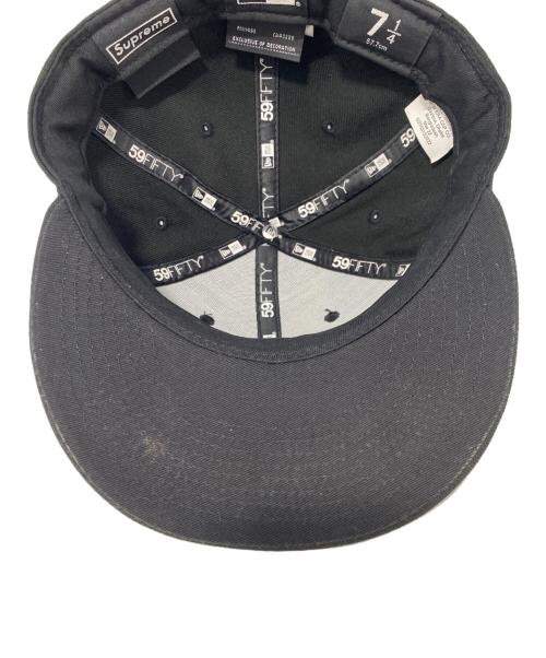 SUPREME（シュプリーム）Supreme (シュプリーム) New Era (ニューエラ) キャップ ブラックの古着・服飾アイテム