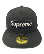SUPREME×New Eraシュプリーム×ニューエラ）の古着「メッシュキャップ」｜ブラック