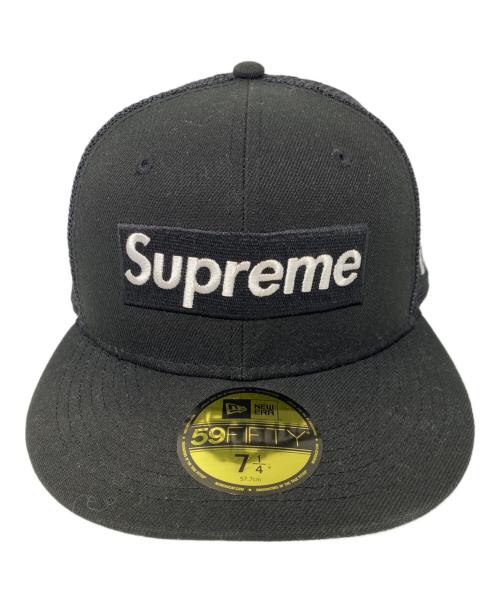 SUPREME（シュプリーム）Supreme (シュプリーム) New Era (ニューエラ) メッシュキャップ ブラックの古着・服飾アイテム