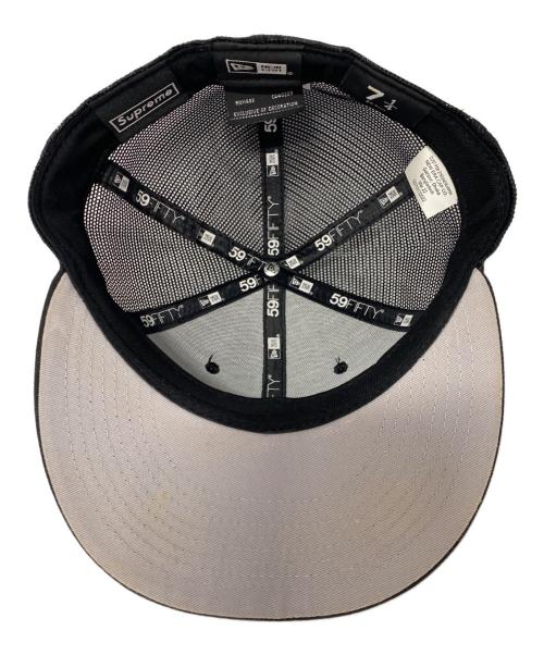 SUPREME（シュプリーム）Supreme (シュプリーム) New Era (ニューエラ) メッシュキャップ ブラックの古着・服飾アイテム
