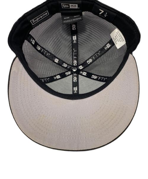 SUPREME（シュプリーム）Supreme (シュプリーム) New Era (ニューエラ) メッシュキャップ ブラックの古着・服飾アイテム