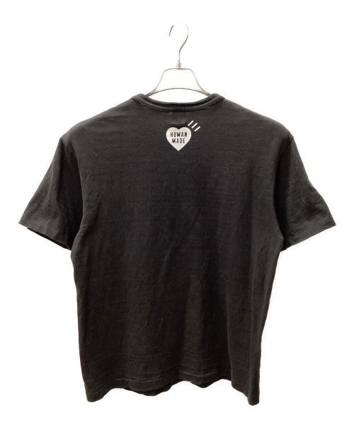 HUMAN MADE（ヒューマンメイド）HUMAN MADE (ヒューマンメイド) 半袖カットソー ブラック サイズ:Lの古着・服飾アイテム