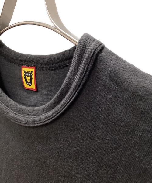 HUMAN MADE（ヒューマンメイド）HUMAN MADE (ヒューマンメイド) 半袖カットソー ブラック サイズ:Lの古着・服飾アイテム