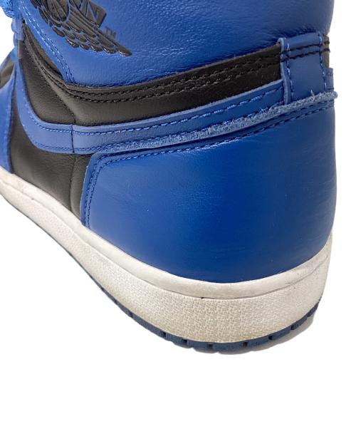 NIKE（ナイキ）NIKE (ナイキ) Nike Air Jordan 1 Retro High OG ブルー×ブラック サイズ:27cmの古着・服飾アイテム