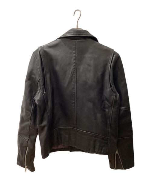 GAP（ギャップ）GAP (ギャップ) レザージャケット ブラック サイズ:Mの古着・服飾アイテム