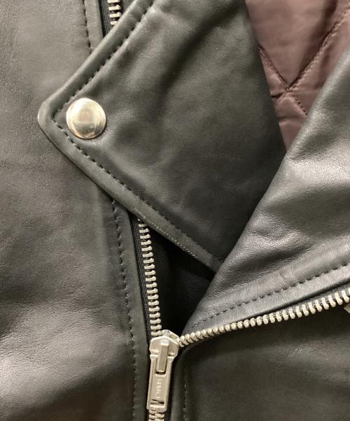GAP（ギャップ）GAP (ギャップ) レザージャケット ブラック サイズ:Mの古着・服飾アイテム