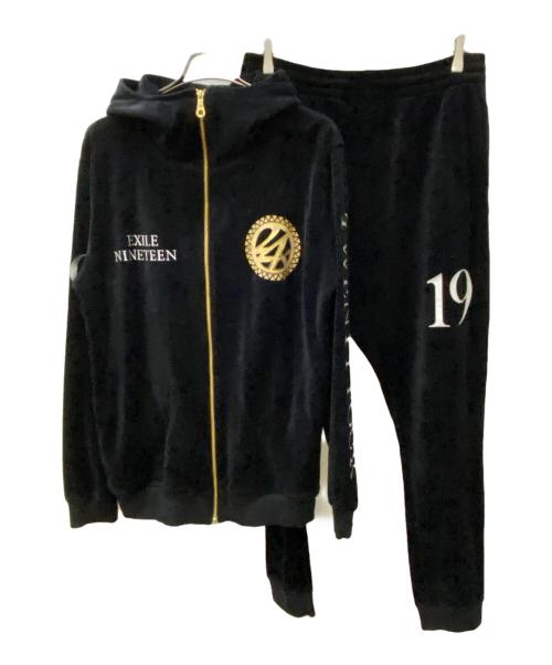 24karats（トゥエンティーフォーカラッツ）24karats (トゥエンティーフォーカラッツ) セットアップジャージ ブラック サイズ:XLの古着・服飾アイテム