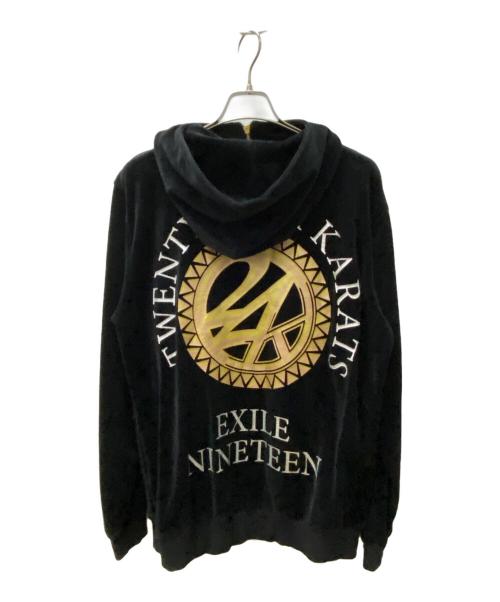24karats（トゥエンティーフォーカラッツ）24karats (トゥエンティーフォーカラッツ) セットアップジャージ ブラック サイズ:XLの古着・服飾アイテム