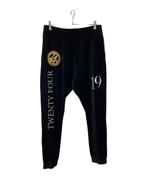 24karats（トゥエンティーフォーカラッツ）24karats (トゥエンティーフォーカラッツ) セットアップジャージ ブラック サイズ:XLの古着・服飾アイテム