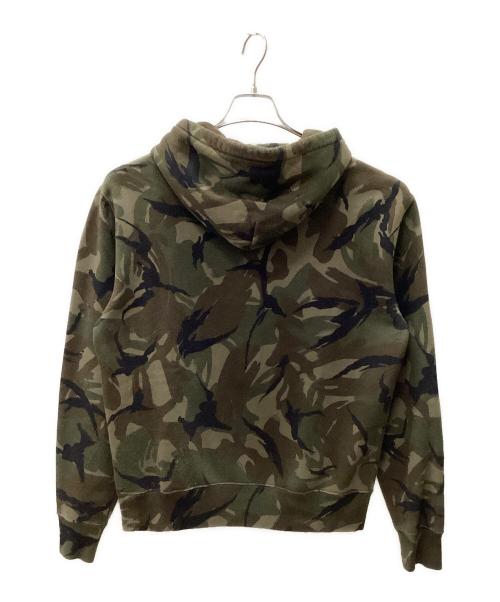 POLO RALPH LAUREN（ポロ・ラルフローレン）POLO RALPH LAUREN (ポロ・ラルフローレン) プルオーバーパーカー グリーン サイズ:Mの古着・服飾アイテム