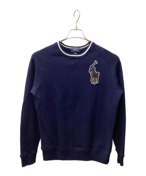 POLO RALPH LAUREN（ポロ・ラルフローレン）POLO RALPH LAUREN (ポロ・ラルフローレン) スウェット ネイビー サイズ:Lの古着・服飾アイテム