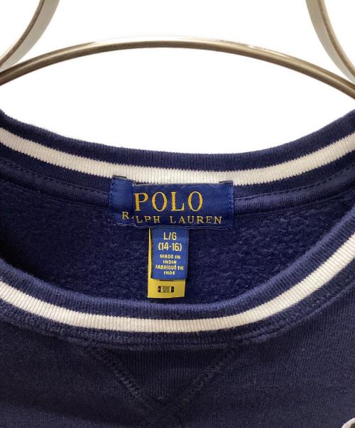 POLO RALPH LAUREN（ポロ・ラルフローレン）POLO RALPH LAUREN (ポロ・ラルフローレン) スウェット ネイビー サイズ:Lの古着・服飾アイテム