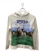 POLO RALPH LAURENポロ・ラルフローレン）の古着「プルオーバーパーカー」｜ホワイト