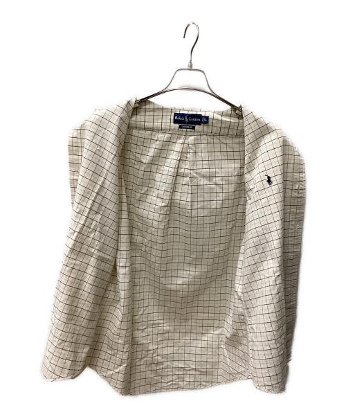 RALPH LAUREN（ラルフローレン）RALPH LAUREN (ラルフローレン) 長袖シャツ アイボリー サイズ:LLの古着・服飾アイテム