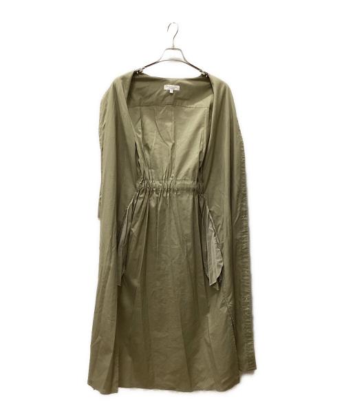 BEAUTY&YOUTH（ビューティーアンドユース）BEAUTY&YOUTH (ビューティーアンドユース) 長袖ワンピース オリーブ サイズ:Mの古着・服飾アイテム