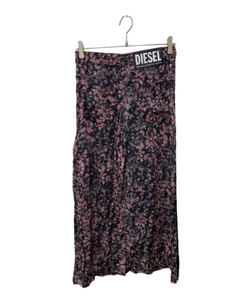 DIESEL（ディーゼル）DIESEL (ディーゼル) スカート ピンク×ブラック サイズ:W26の古着・服飾アイテム