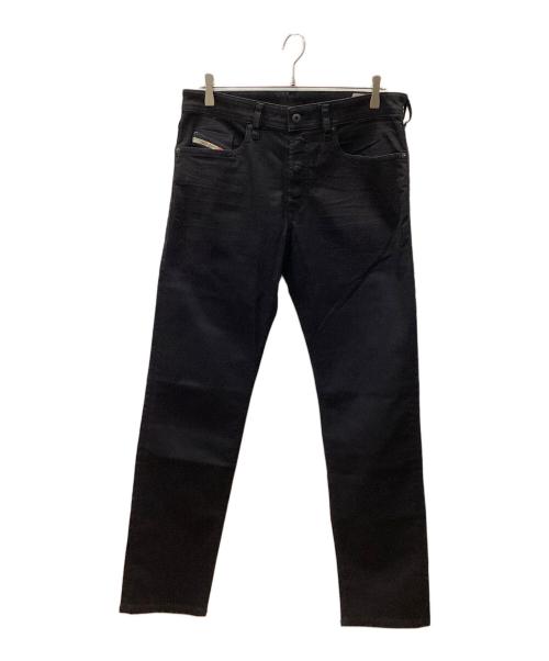 DIESEL（ディーゼル）DIESEL (ディーゼル) ストレッチデニムパンツ ブラック サイズ:W32の古着・服飾アイテム
