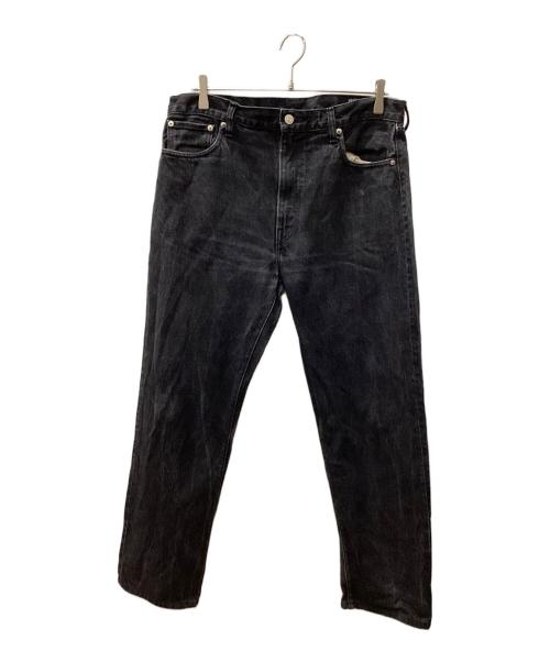 orSlow（オアスロウ）orSlow (オアスロウ) 107Wデニムパンツ ブラック サイズ:XLの古着・服飾アイテム