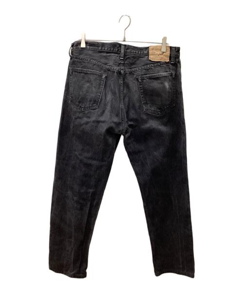 orSlow（オアスロウ）orSlow (オアスロウ) 107Wデニムパンツ ブラック サイズ:XLの古着・服飾アイテム