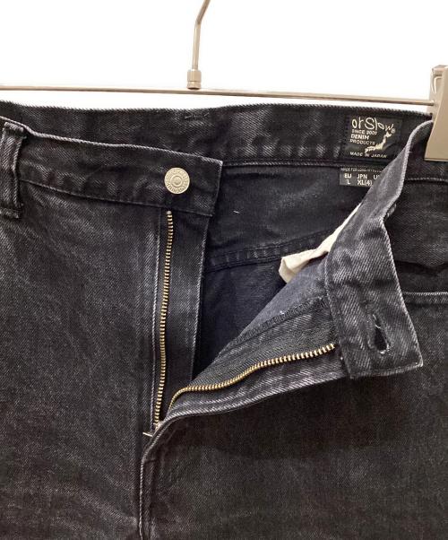 orSlow（オアスロウ）orSlow (オアスロウ) 107Wデニムパンツ ブラック サイズ:XLの古着・服飾アイテム