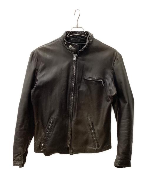 Schott（ショット）Schott (ショット) 641シングルライダースジャケット ブラック サイズ:42の古着・服飾アイテム